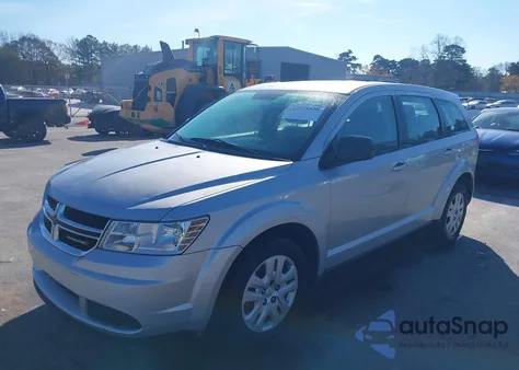 2014 Dodge Journey American Value Pkg z USA, uszkodzony, nr VIN 3C4PDCAB1ET310950